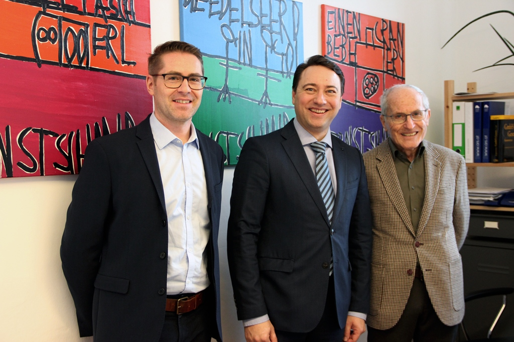 Besuch Von Lh Stv Dr Manfred Haimbuchner Bei Miteinander Miteinander Gmbh