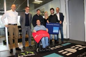 Ein Gruppenfoto bei Matteneder.