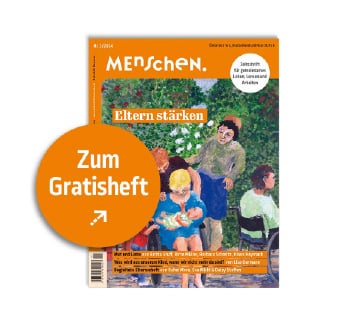 Eine Magazinausgabe der zeitschrift "Menschen"